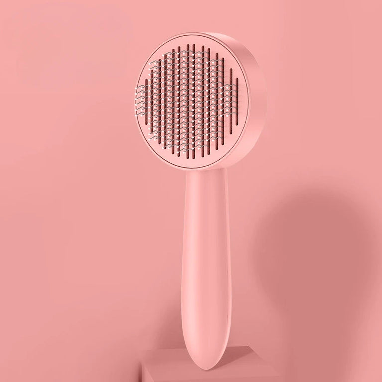 Cats Brush for Shedding Self Cleaning Slicker Grooming Massage Comb
