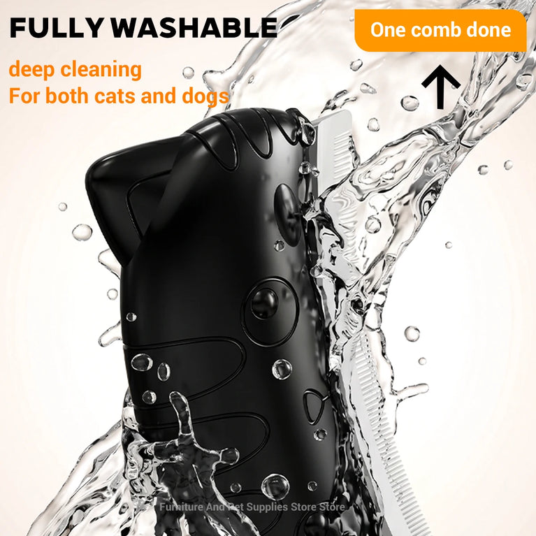 Pet Detangling Brush Short & Long Hair Hair Remover Comb Grooming Tool