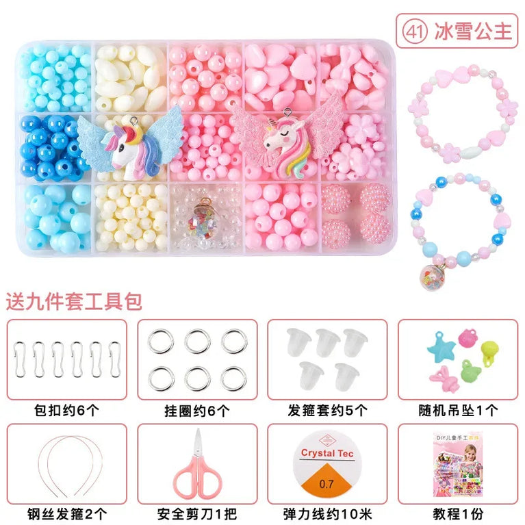 DIY Polymer Clay Beads Jewelry Making Kit | Creative Crafts for Kids