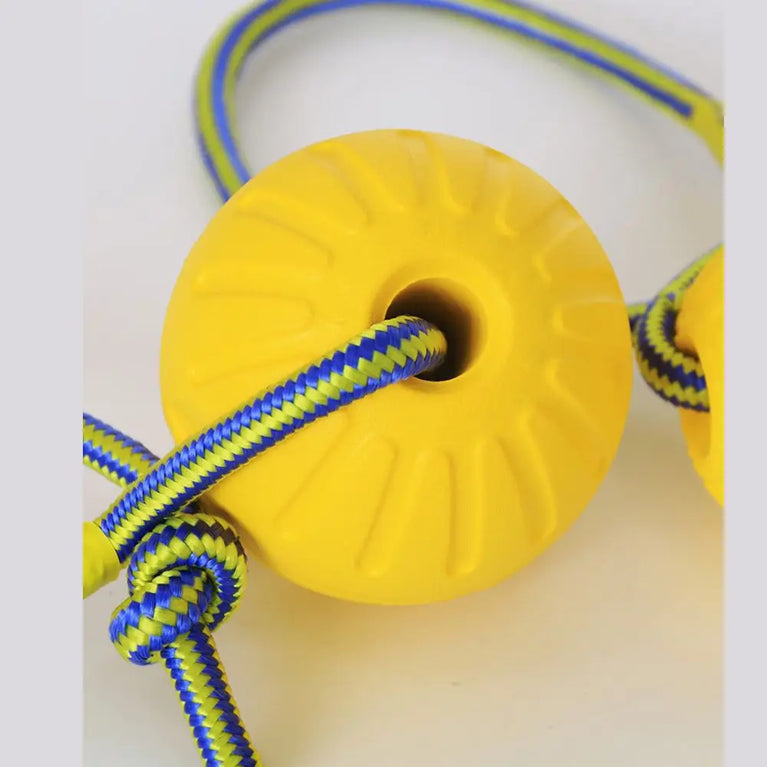 Indestructible Rubber Ball Dog Toy for Fetch Chew Training Play