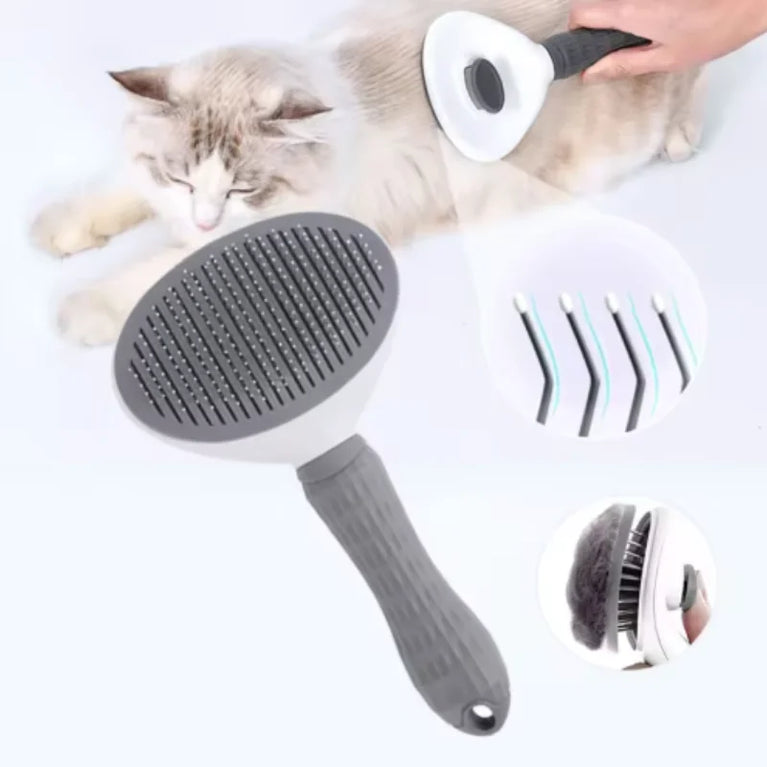 Stainless Steel Cat Grooming Comb Hair Remover Dematting Tool