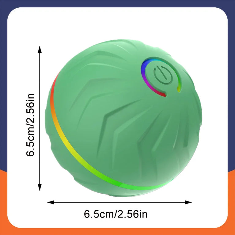 Smart Interactive Dog Toy Ball | Automatic Bouncing Rolling Toy
