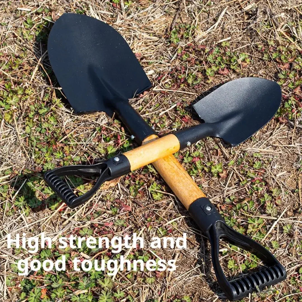 Heavy Duty Steel Garden Digging Shovel for Soil and Planting Work