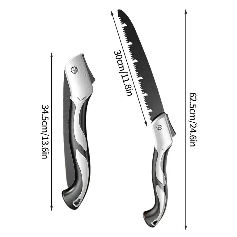 Professional Folding Hand Saw | High-Efficiency Woodworking & Logging Tool