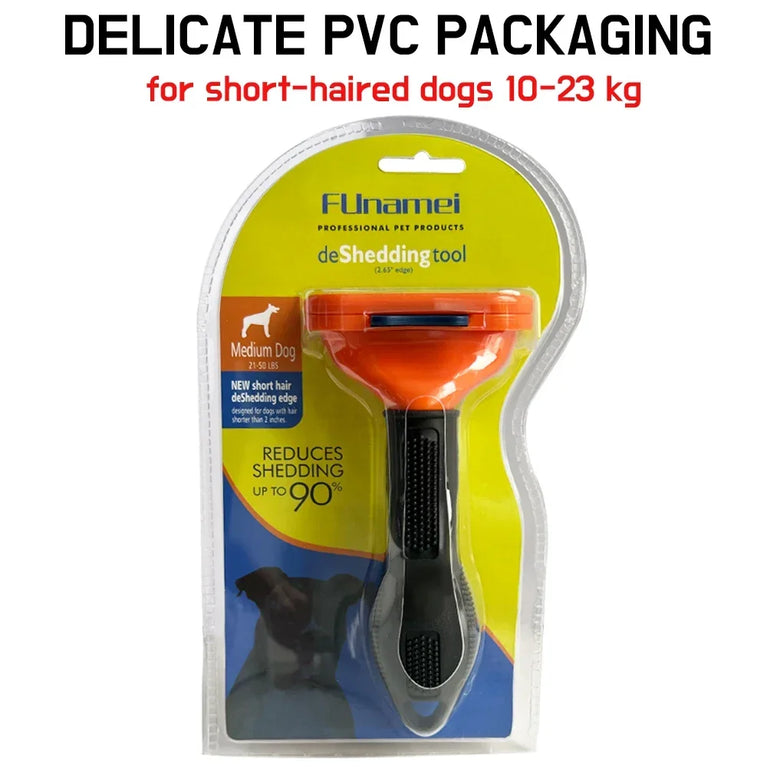 Pet Hair Remover Deshedding Brush Dog Cat Grooming Comb Tool