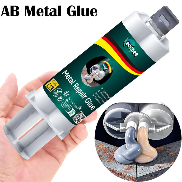 High-Strength Metal Repair Glue | Heat-Resistant AB Epoxy Adhesive & Sealant