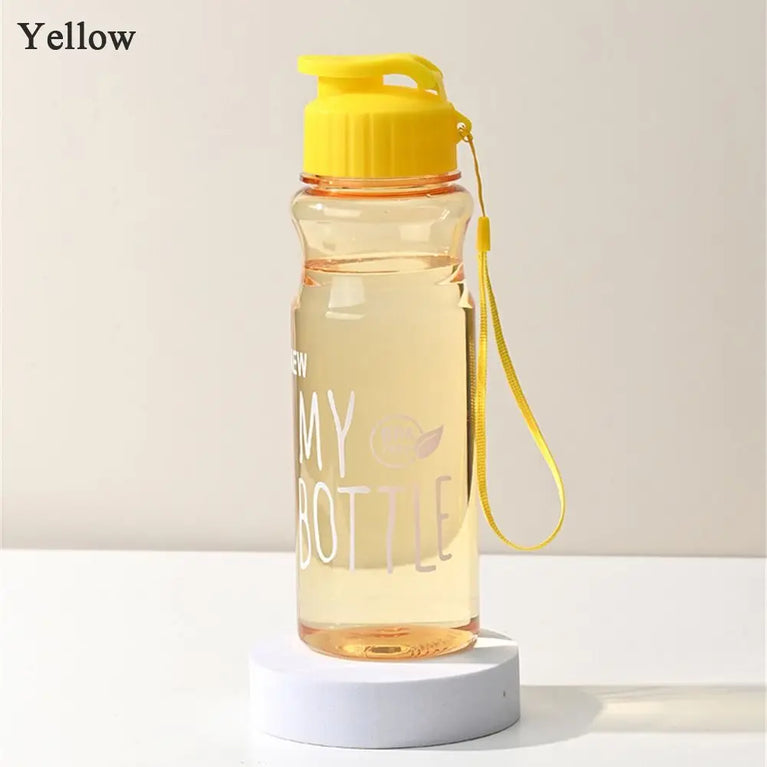 550ML Travel Sport Multi-Color Water Bottle Plastic Water Cup