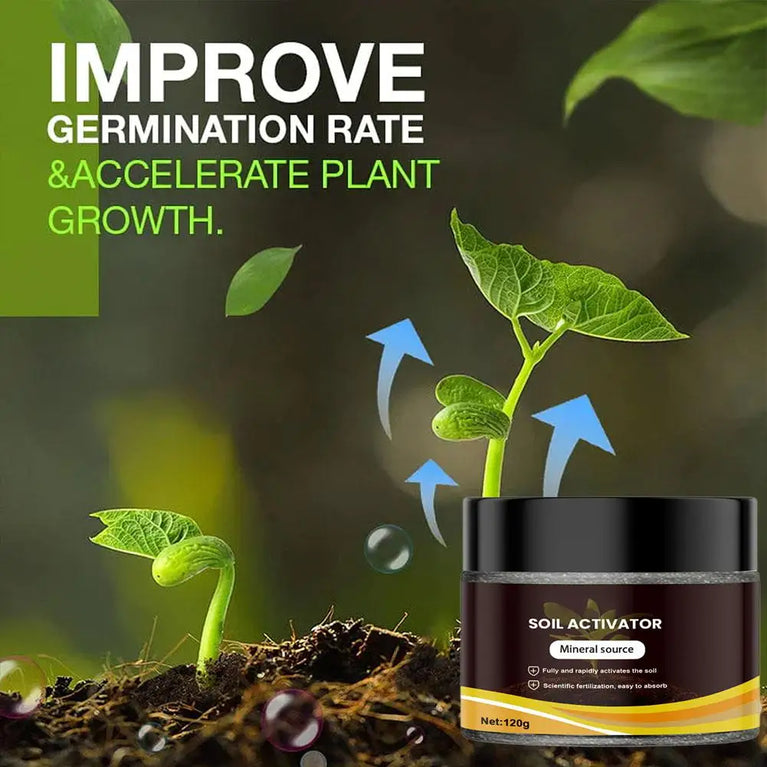 Natural Soil Activator | Rooting Promoter & Growth Loosening Agent