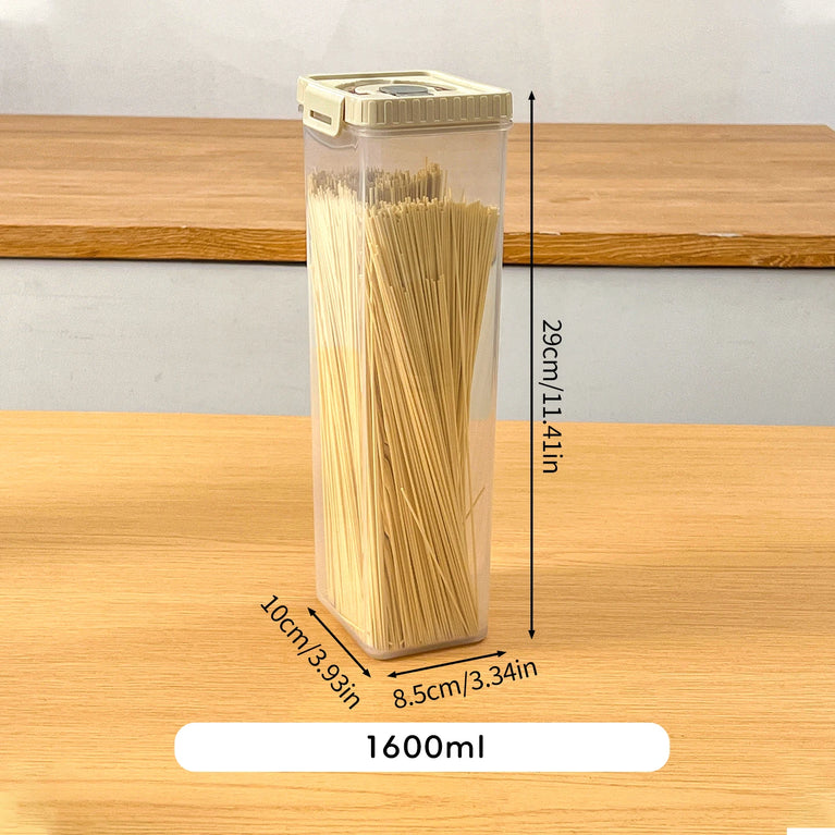 Noodles Sealed Storage Box with Handle | Moisture-Proof Airtight Pasta Container