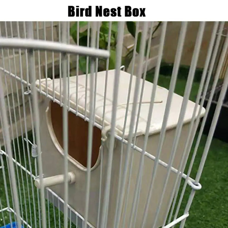 Breeding Bird Nest Box | Removable High-Quality Plastic Nesting House
