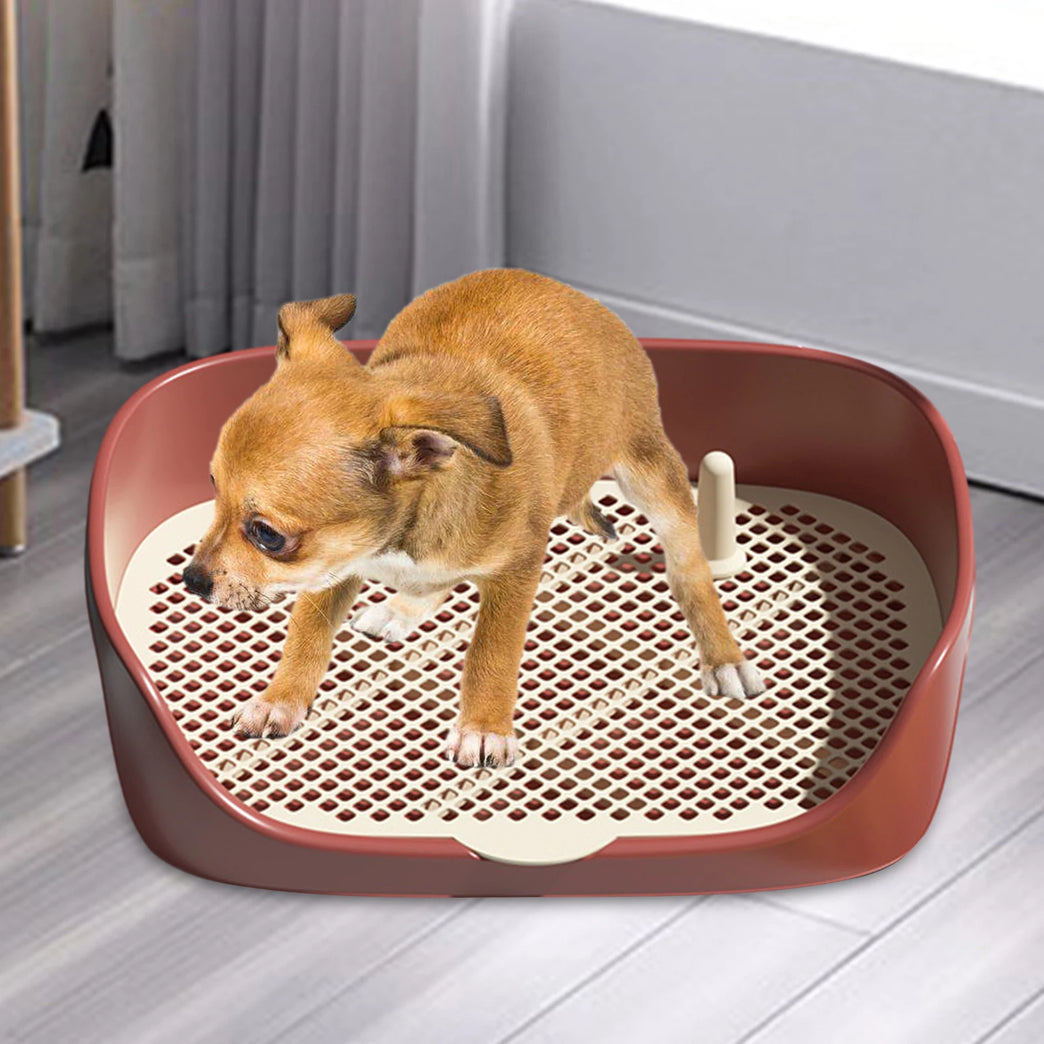 Pet Dog Toilet Potty Pan Trainer Anti Splash Puppy Cleaning Tool