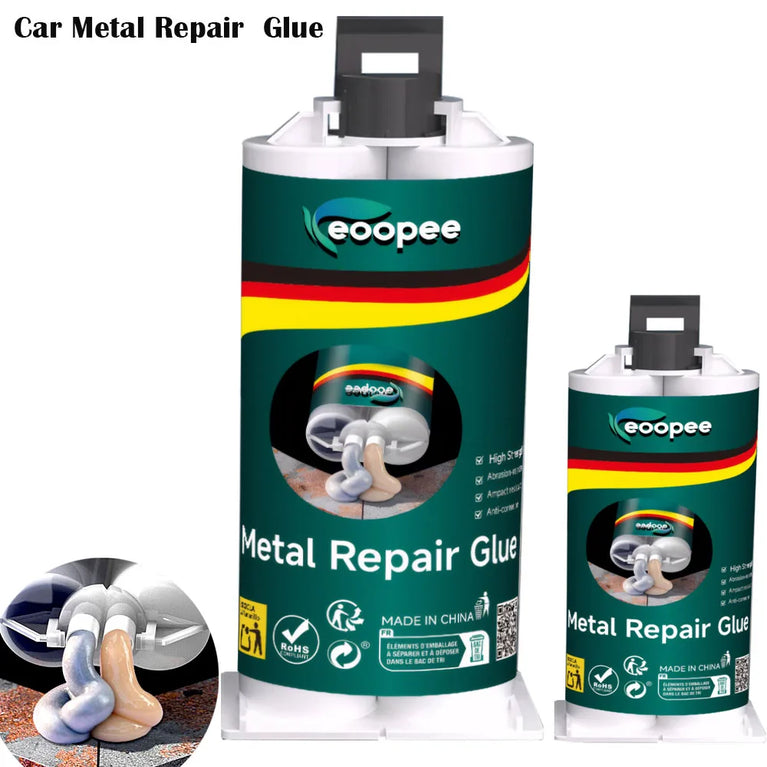 High-Strength Metal Repair Glue | Heat-Resistant AB Epoxy Adhesive & Sealant