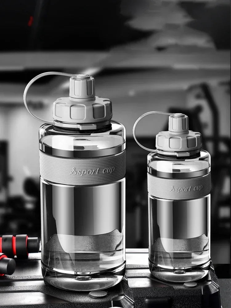 2L Large Capacity Straw Sports Waterbottle Gym School
