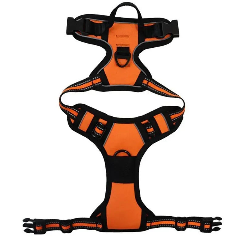 Reflective Adjustable Dog Harness Breathable No Pull Vest ChestStrap
