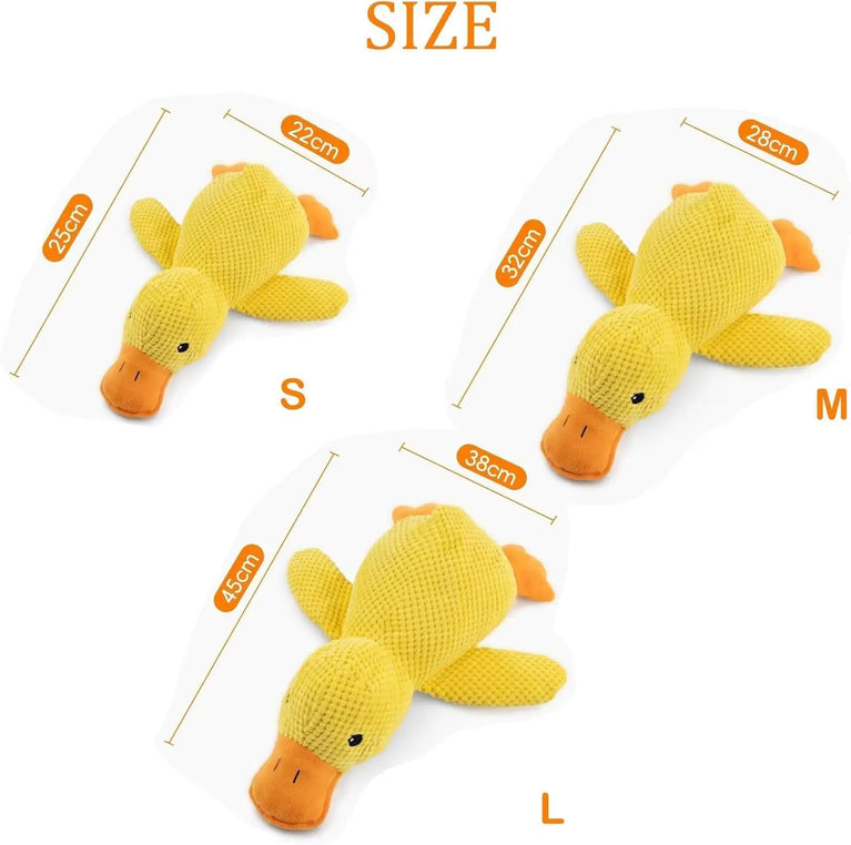 Duck Dog Toy Plush Chew Resistant Durable Dog Toy Quacking Sound