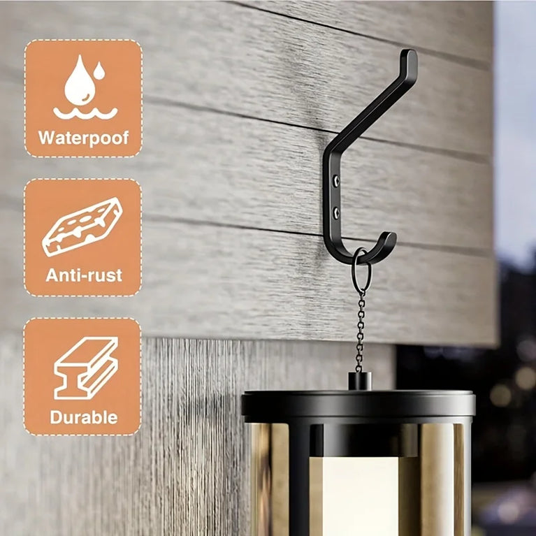Wall Mounted Hooks for Hanging Coats Hats Backpacks Keys, Utility Hooks for Home Kitchen Bathroom Hanging