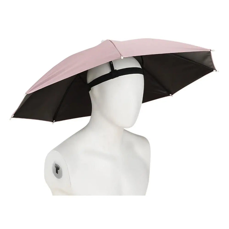 Foldable Head Umbrella Hat | Hands-Free Sun & Rain Protection