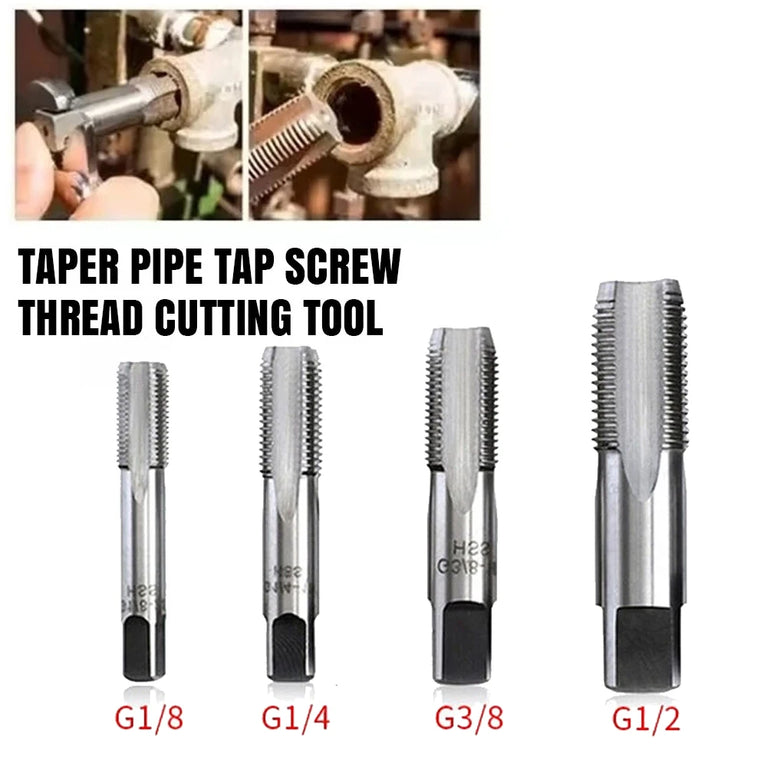Taper Pipe Tap (BSP) | High-Precision Metal Thread Cutting Tool