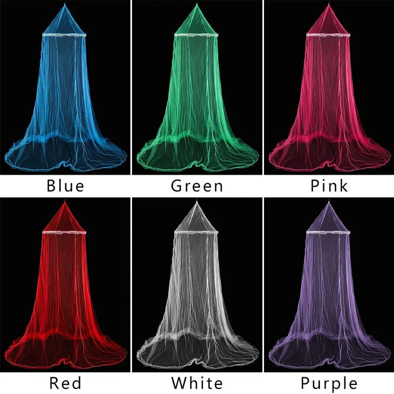 Lace Dome Mosquito Net | Elegant Bed Canopy & Insect Protection