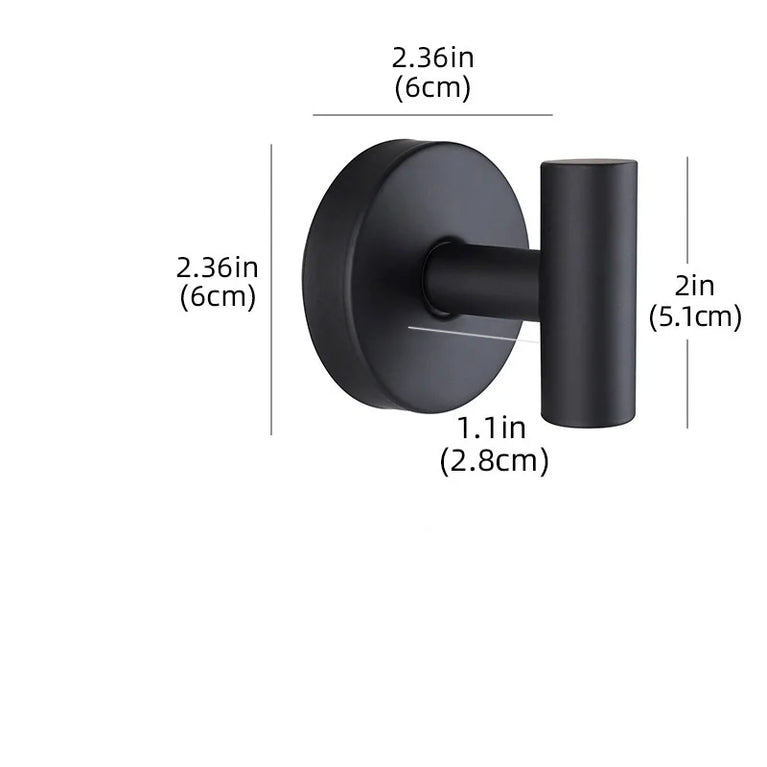 Bathroom Vacuum Suction Cup Hooks Towel Robe Holder Rack Stainless Steel Hook Hanger For Shower Glass Self Adhesive Wall Hooks
