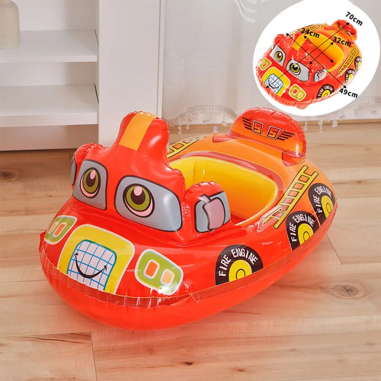 Baby Float with Sunshade | Flamingo & Unicorn Pool Swimming Ring