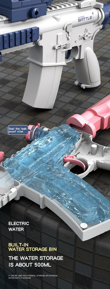 Electric Water Pistol | Full Automatic Outdoor Summer Soaker
