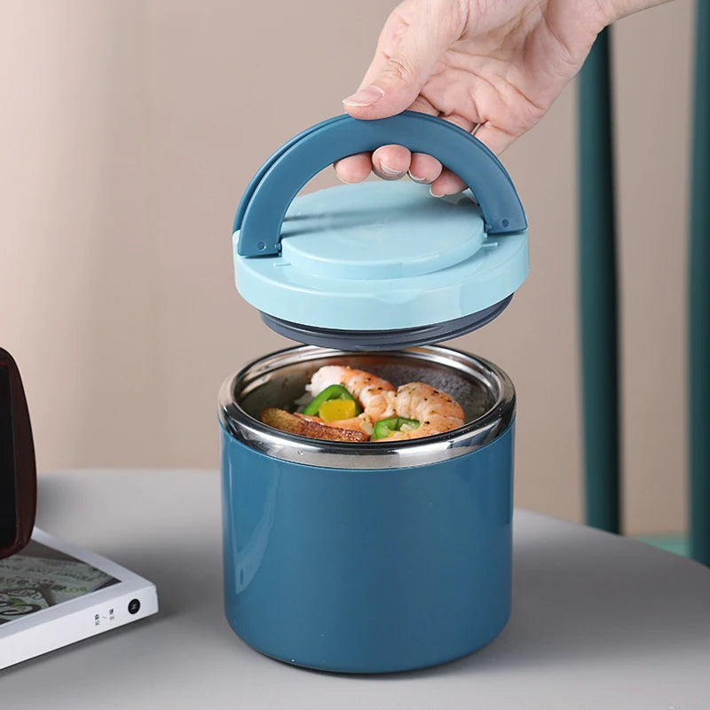 Soup Thermos Bento Container Stainless Steel Insulated Lunch Box with Handle