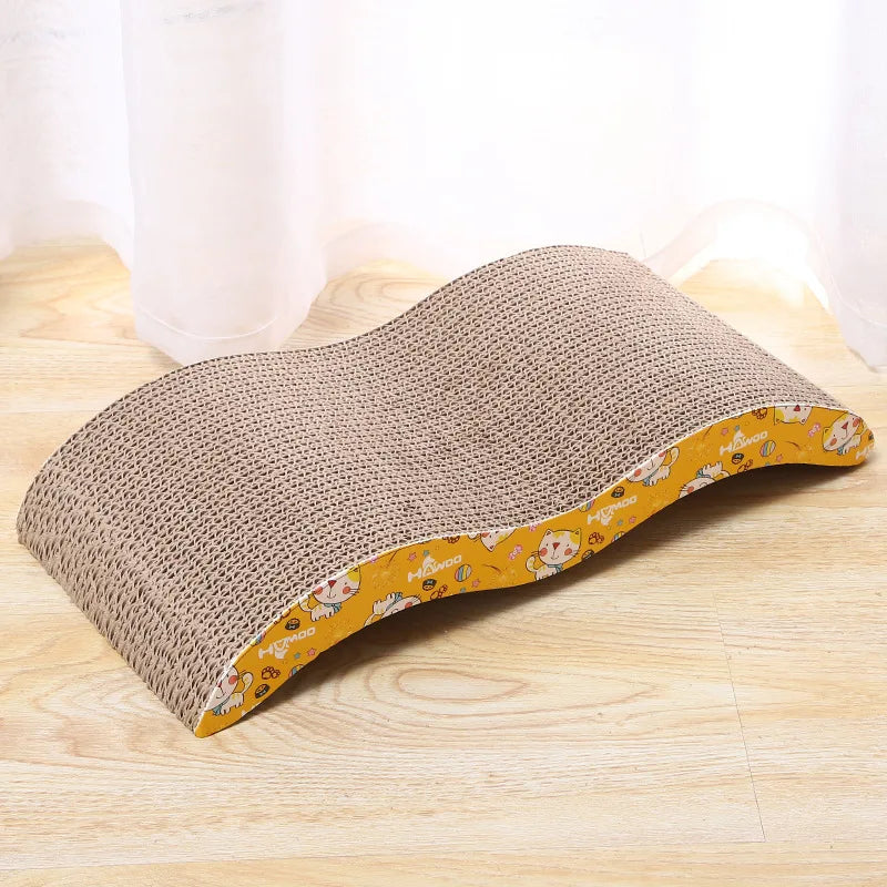 Cat Toys Cat Scraper Sharpening Claw Corrugated Cardboard Scratch Board Sofa Protector
