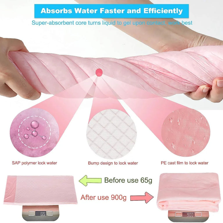 Super Absorbent Pet Diaper Dog Training Pee Pads Quick-dry Mat