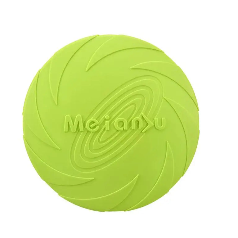 Bite Resistant Flying Disc Dog Toy for Puppy Training Outdoor Game