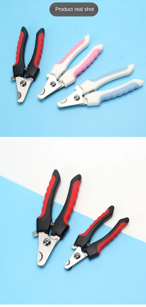 Stainless Steel Pet Nail Clippers | Labor-Saving Dog Trimmer