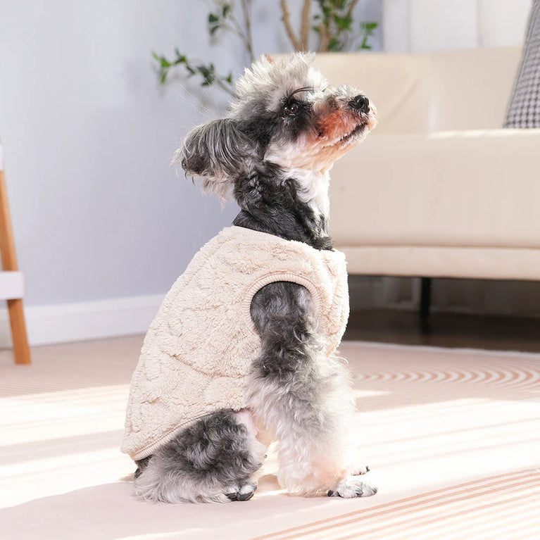 Winter Warm Dog Sweater | Cozy Fleece Puppy Jacket