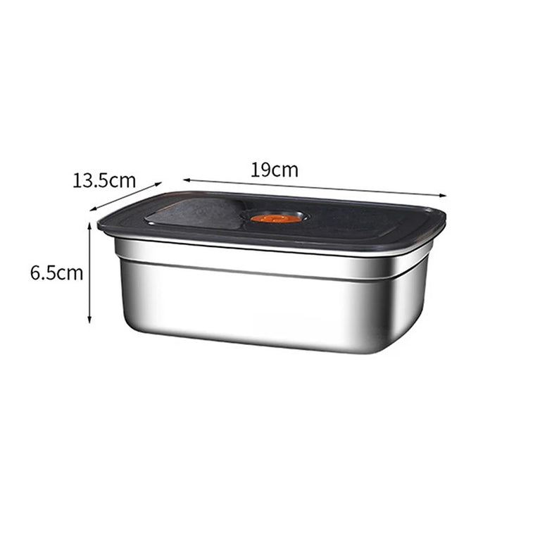 304 Stainless Steel Leakproof Lunch Box Bento Container Storage Box