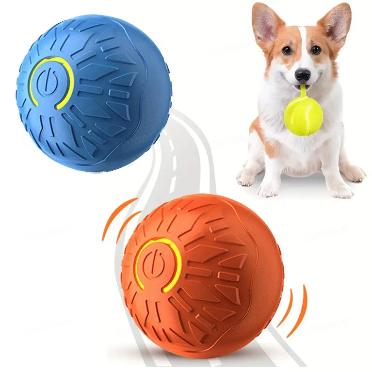 Smart Interactive Dog Toy Ball | Automatic Bouncing Rolling Toy