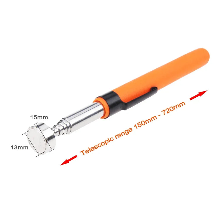 Telescopic Magnetic Pick-Up Tool & Inspection Mirror | Precision Repair Utility