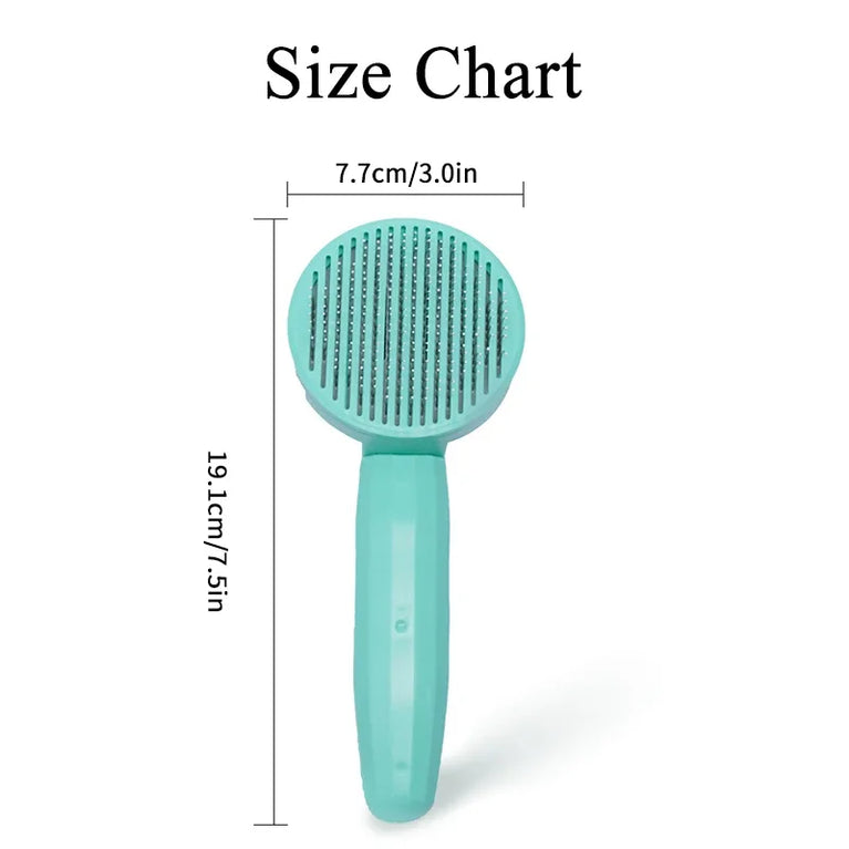 Cat Hair Cleaning Dematting Brush Grooming Comb Shedding Tool
