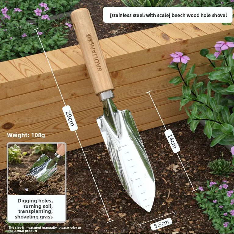 Stainless Steel Garden Shovel Tool Mini Spade Gardening Shovel Kit