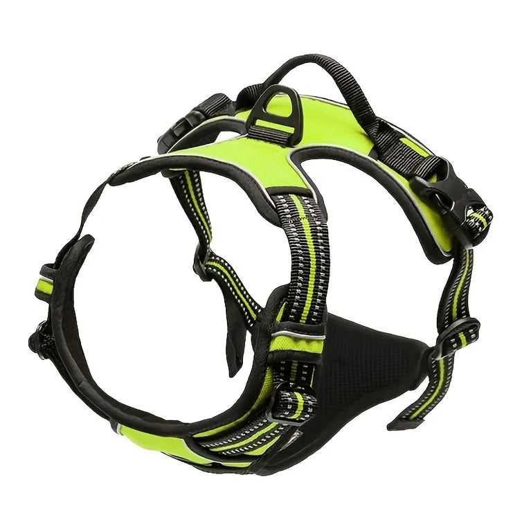 Adjustable Reflective Dog Harness Vest For Small Medium Large Dogs Outdoor Walking