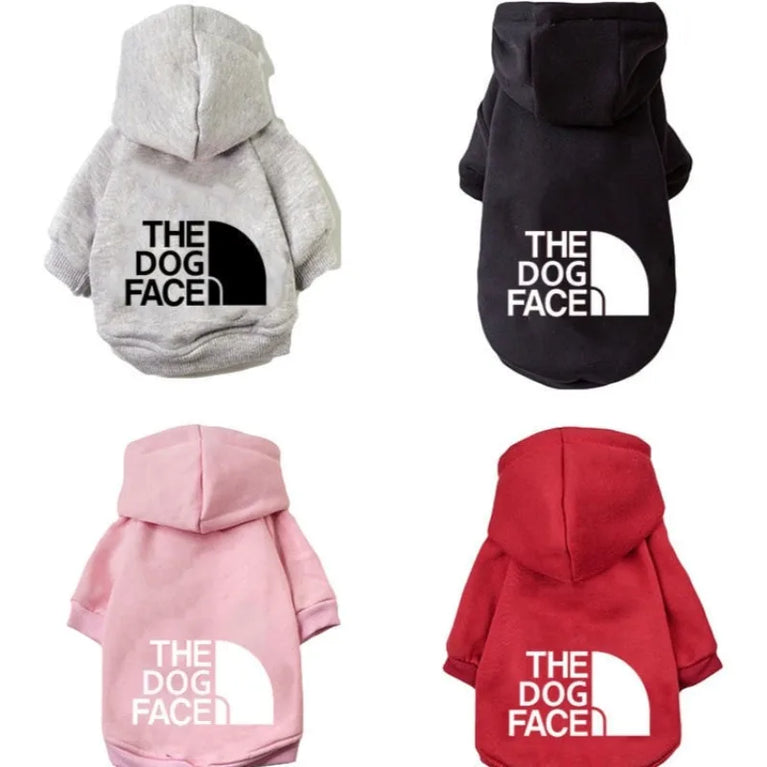 Warm Winter Dog Hoodie | Fashion Fleece Clothes for All Dogs