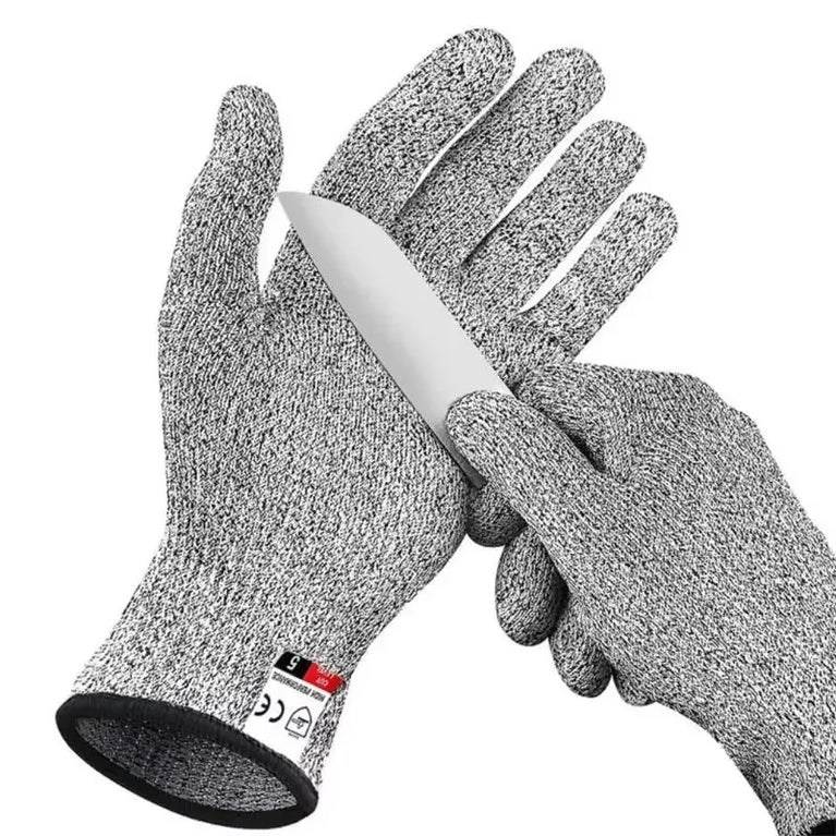 Level 5 Anti Cut Gardening Gloves Heavy Duty Safety Work Gloves