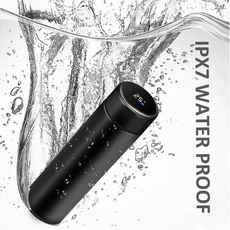 500ml Smart Stainless Steel Insulated Water Bottle with Display