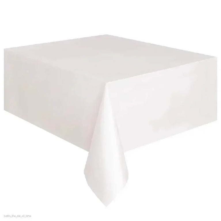 1PC 137x183cm Plastic Rectangle Disposable Table Cover Cloth Party Tablecloth Covers