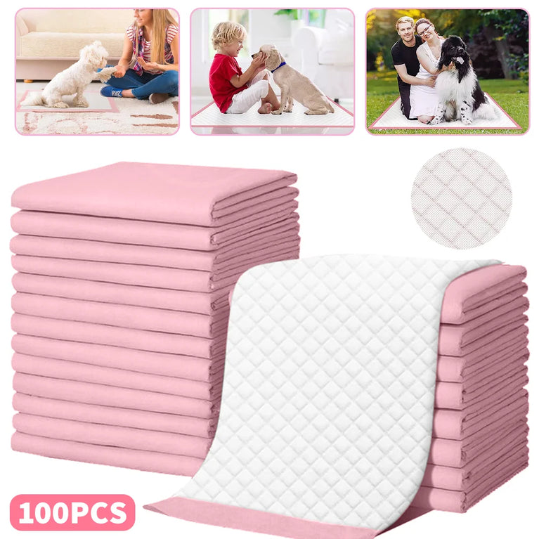Super Absorbent Pet Diaper Dog Training Pee Pads Quick-dry Mat