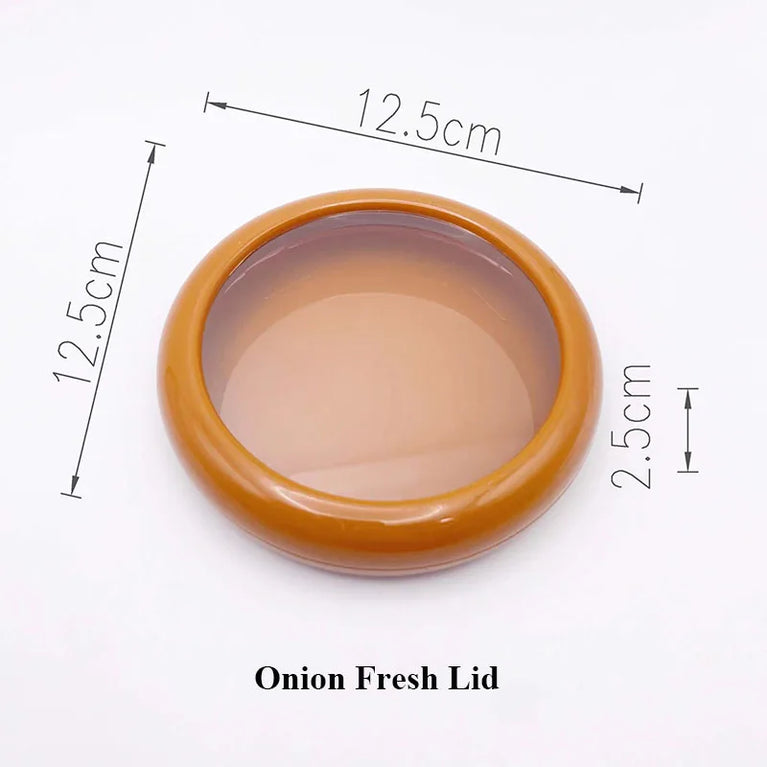 Fruit Vegetable Airtight Fresh Storage Box Lemon Tomato Avocado Preservation Seal Cover