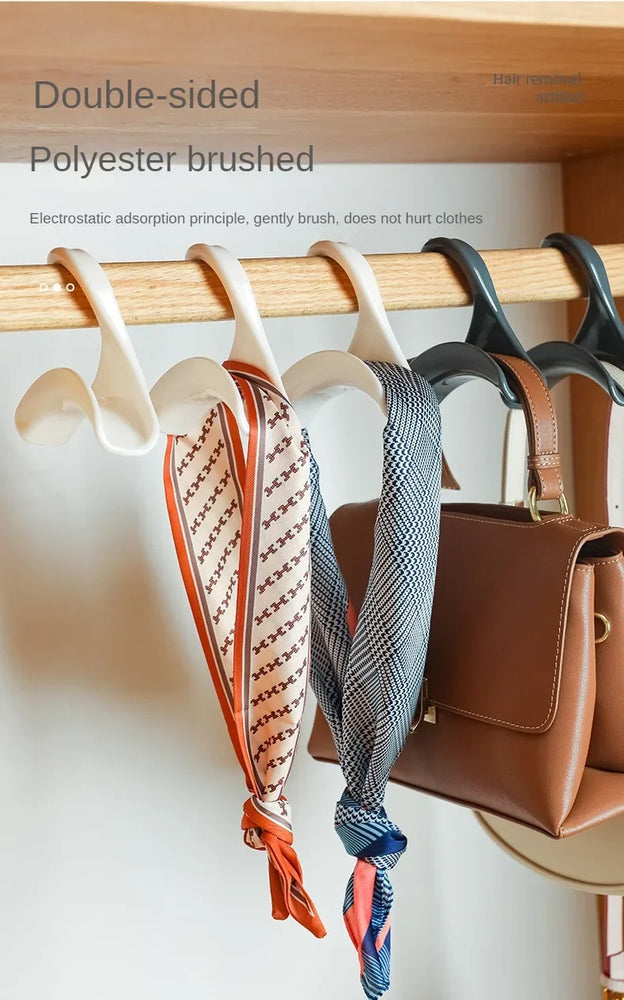 1-10pcs Bag Hanger Hook Handbag Hat Scarf Storage Rack Hangers Wardrobe Backpack Hook Handbag Holder Storage Rack Organization