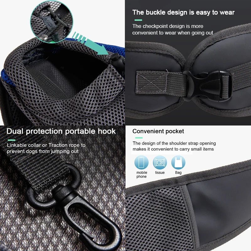 Pet Cat Dog Carrier Backpack Travel Tote Shoulder Bag Sling