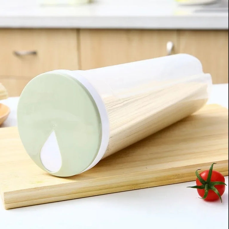 Modern Plastic Food Storage Container with Lid for Spaghetti Storage