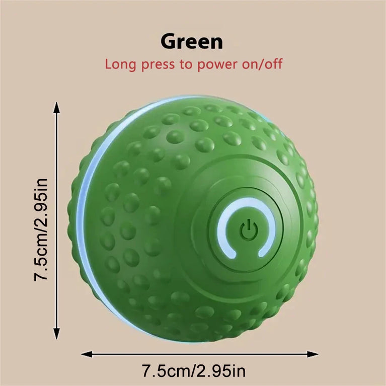 Smart Interactive Dog Toy Ball | Automatic Bouncing Rolling Toy