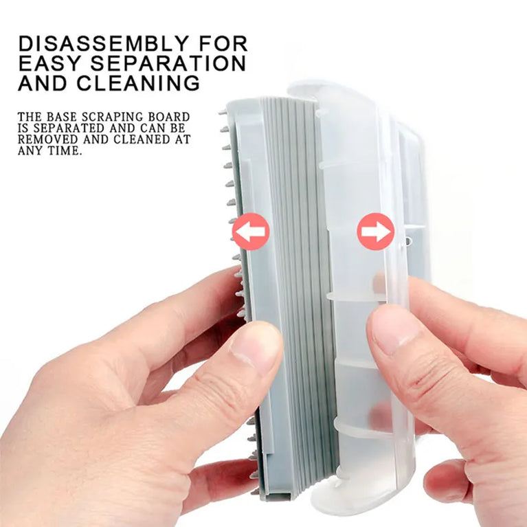 Cat Self Groomer Wall Corner Scratcher Massage Brush Pet Hair Remover Tool