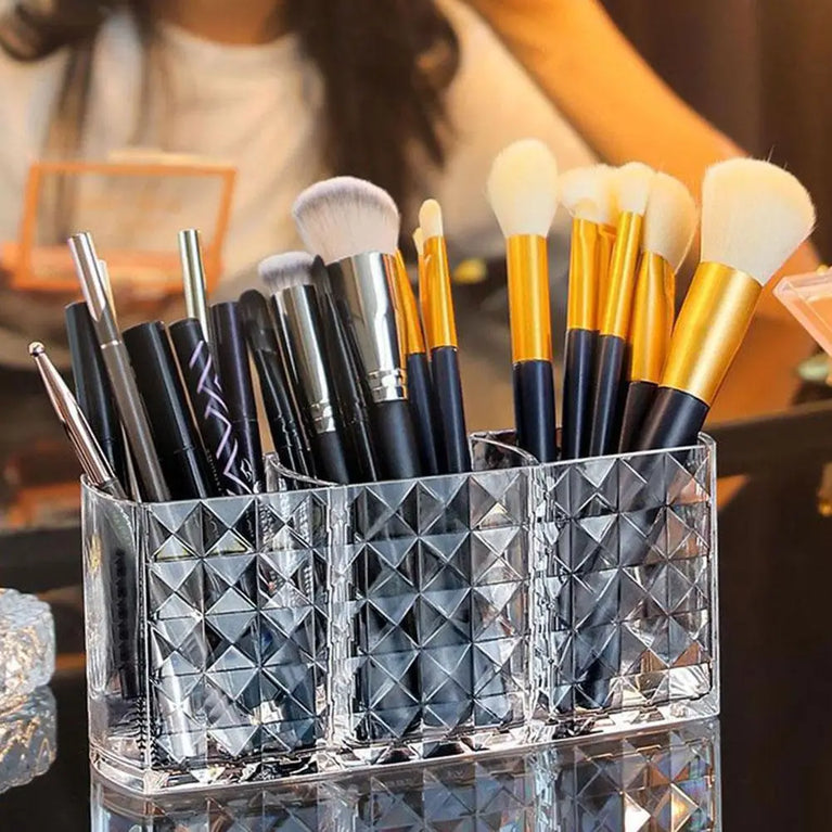 Multi-Functional Cosmetic Storage Box Desktop Organizer
